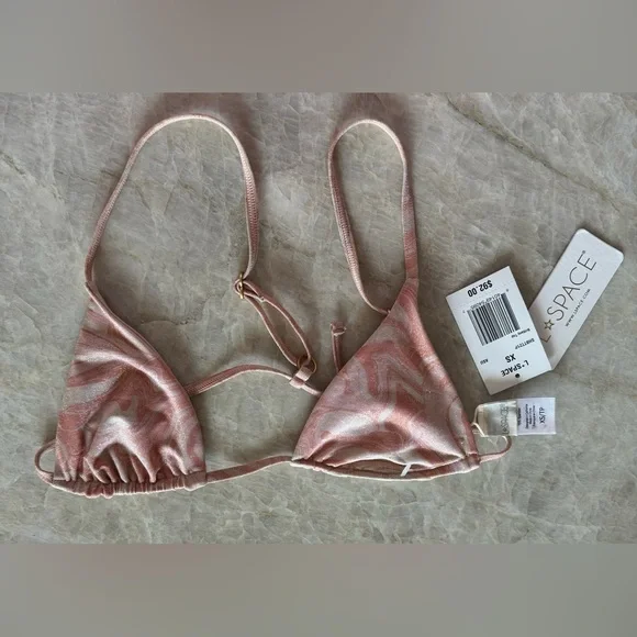 L*Space Brittany Bikini Top in All Swirled Up - Picture 7 of 10